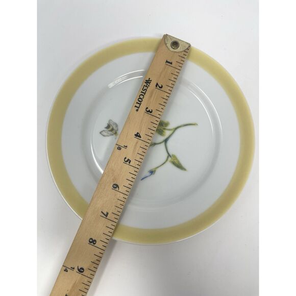 Williams Sonoma Summer Studies Salad Plates Flowers Bugs Herbs 7.75” Set of 4 - Picture 2 of 9